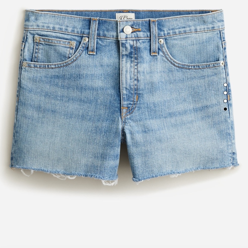 J. Crew mid-rise denim short